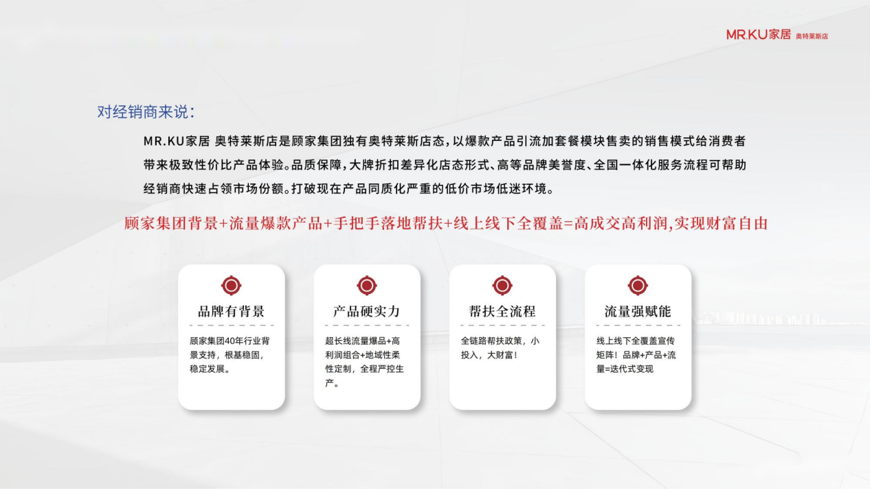 家居及时雨！顾家集团MRKU家居奥特莱斯店启动全国招商！(图3)