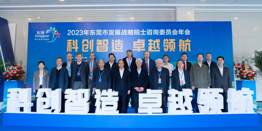 东莞市发展战略院士咨询委员会2023年会举行(图2)