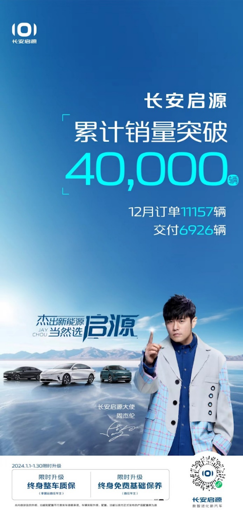 数智时代的车市新宠长安启源品牌发布4个月销量破4万辆！(图1)