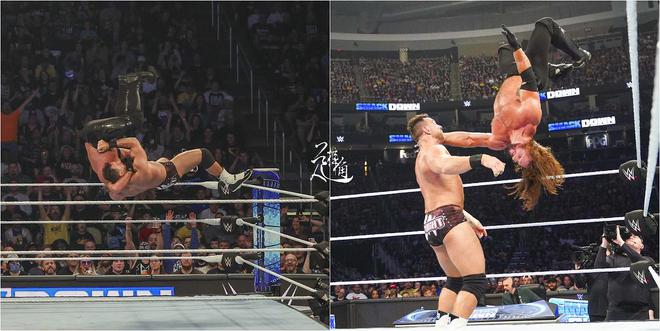 WWE冠军下一位挑战者敲定蓝色品牌新版双打腰带长这样？(图10)