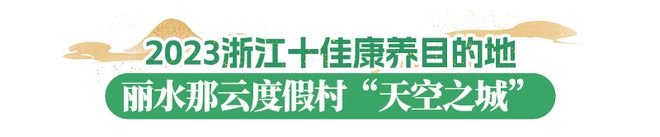 2023浙江文化和旅游总榜发布！丽水九项上榜(图18)